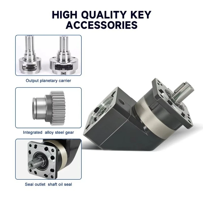 China-Made 3F FAMED PFR Series High Precision Right Angle Planetary Speed Reducer with 94%-97% Efficiency for Industrial Robots
