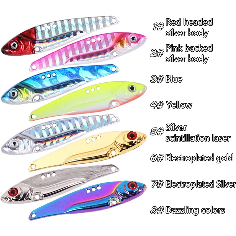 

Fishing Accessories Spinner Spoon Trout Pike Fishing Lures Artificial Bait Bass Tackle Treble Hook