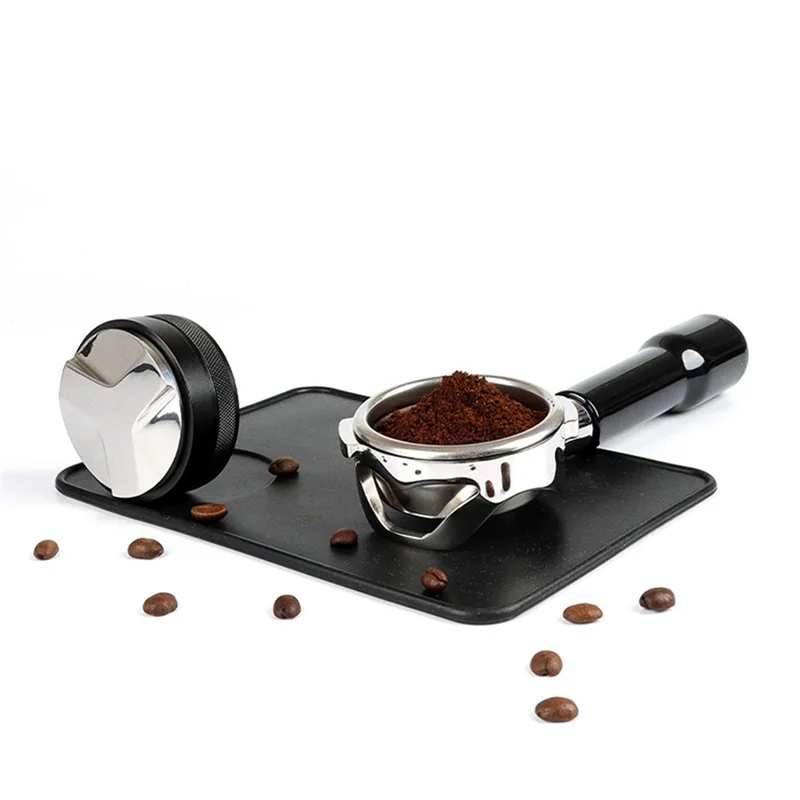 

58Mm Hollow Design Coffee Handle For E61 Brewing Head Coffee Machine Stainless Steel Bottomless Extraction Handle