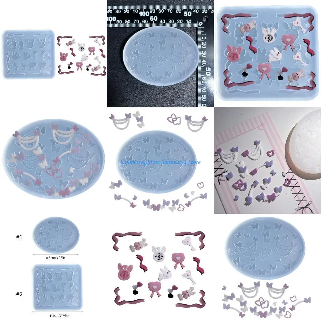 

573b DIY Ювелирные изделия Нахождение плесени подвесной формы ювелирных аксессуаров для ручной работы DIY