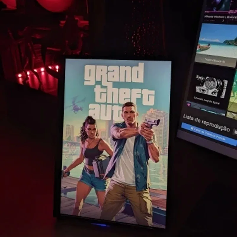 10.5 Inch Portable Monitor For XBox PS4 PS4 Mobile Phone Mac Computer Laptop Secondary Screen Extended High-Definition Screen