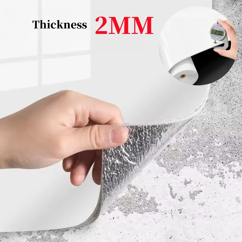 Self-adhesive Wallpapers Imitation Ceramic Tile Marble Waterproof Wall Stickers Home Decor for Bathroom Bedroom Wall Cladding