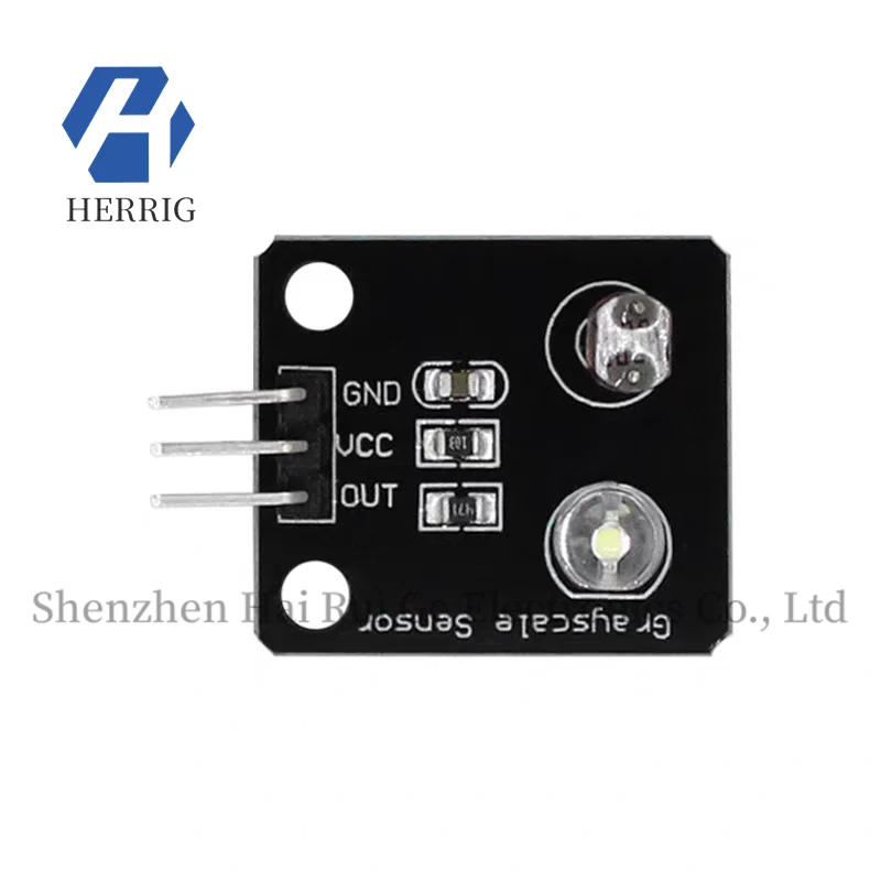 

Simulated grayscale sensor module, photosensitive reflective photoelectric module, grayscale recognition patrol sensor module