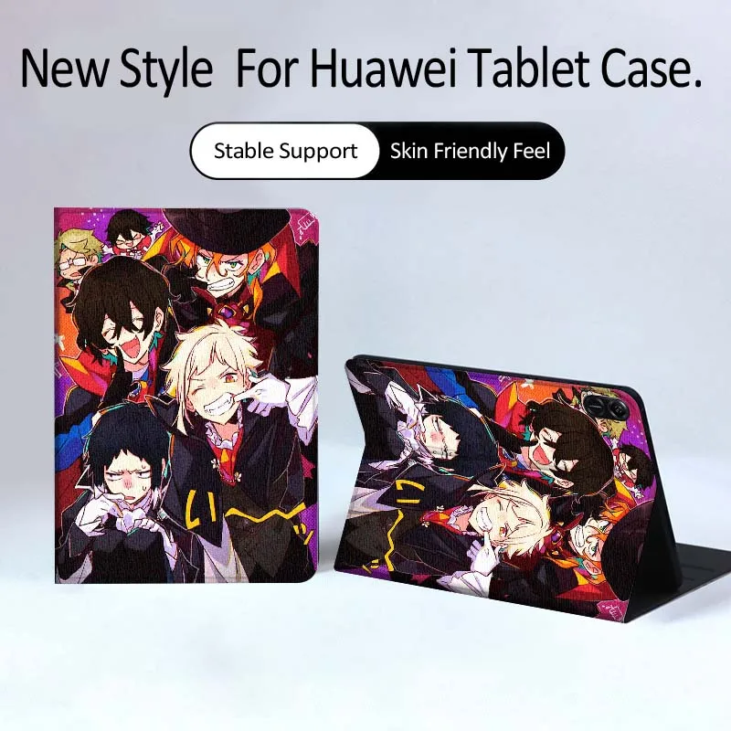 

Art B-Bungos S-Strays D-Dogs For Huawei MatePad Pro Air 12 X Honor Pad 8 V8 9 13 GT GT2 3 12.6 13.3 Inch Tablet Case