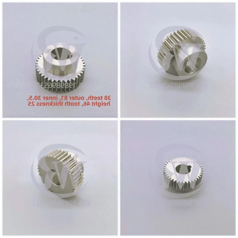 Komori A37 String Water Roller Gear 38 Teeth String Ink Roller Gear Komori Parts