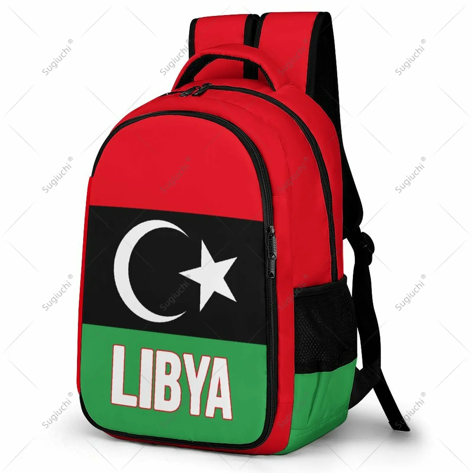 

Backpack Libya Flag Student Schoolbag Smart Business Travel Leisure Backpack Laptop Back Pack Office Work Bag