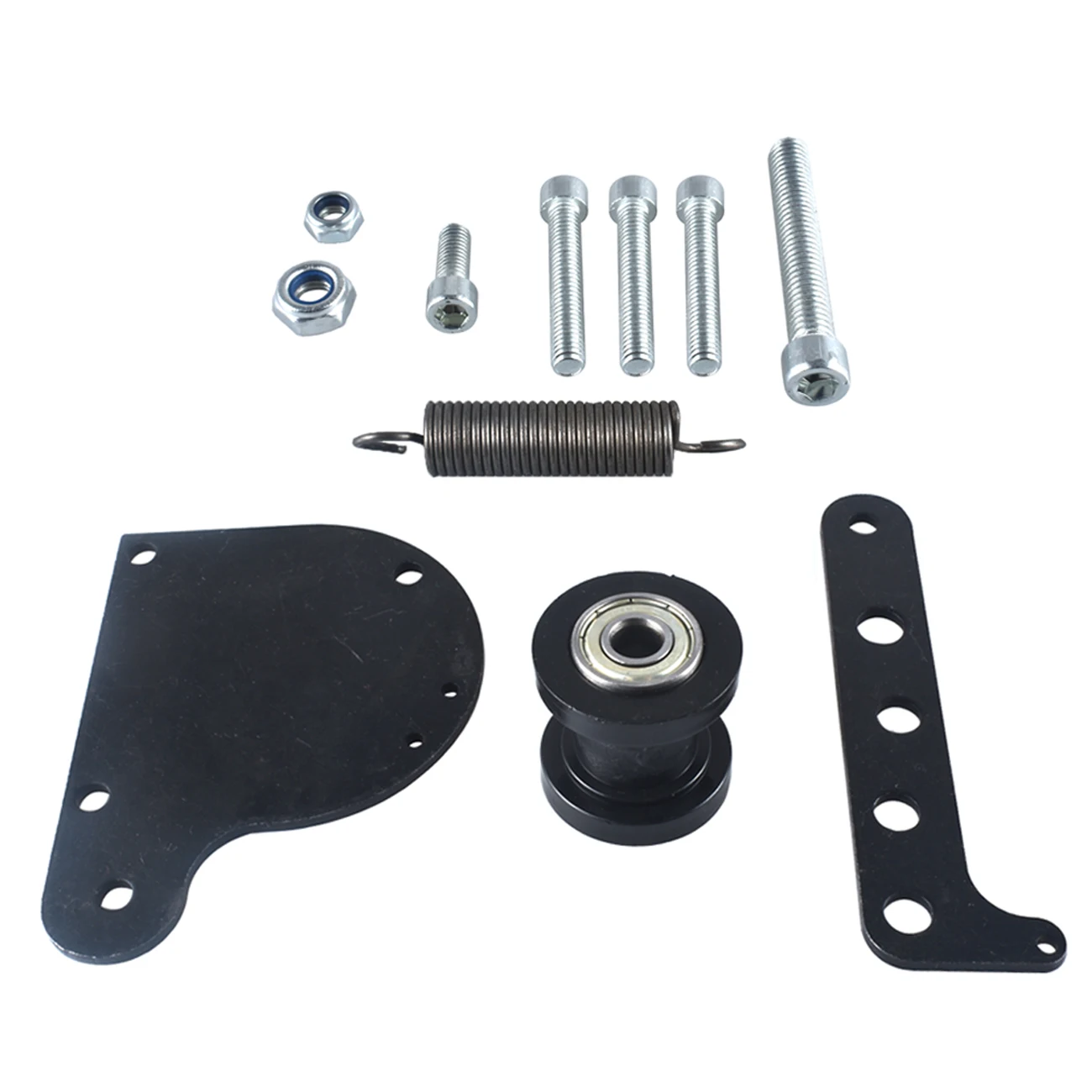 sthus Flexible Exhaust Muffler Pipe Gasket Chain Tensioner Adjuster Kit For 49cc 60cc 66cc 80cc 100cc 2-Stroke Motorized