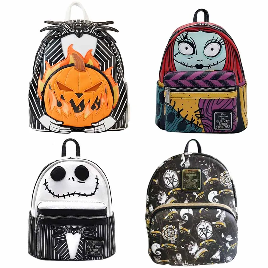 

The Nightmare Before Christmas Jack Pumpkin Glow Backpack Backpack for Schoolbag Daypack Bookbags for Women Kids Teens