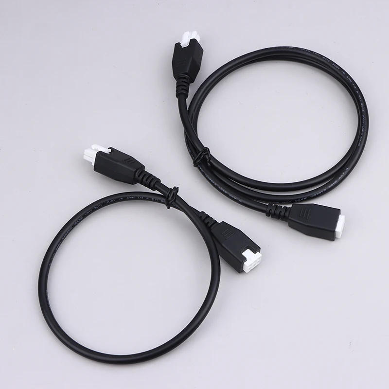 

1 шт., электрический удлинительный кабель для сидения на столе, 0,5/1/2 метра, кабель двигателя, многожильный соединительный кабель, силовой кабель