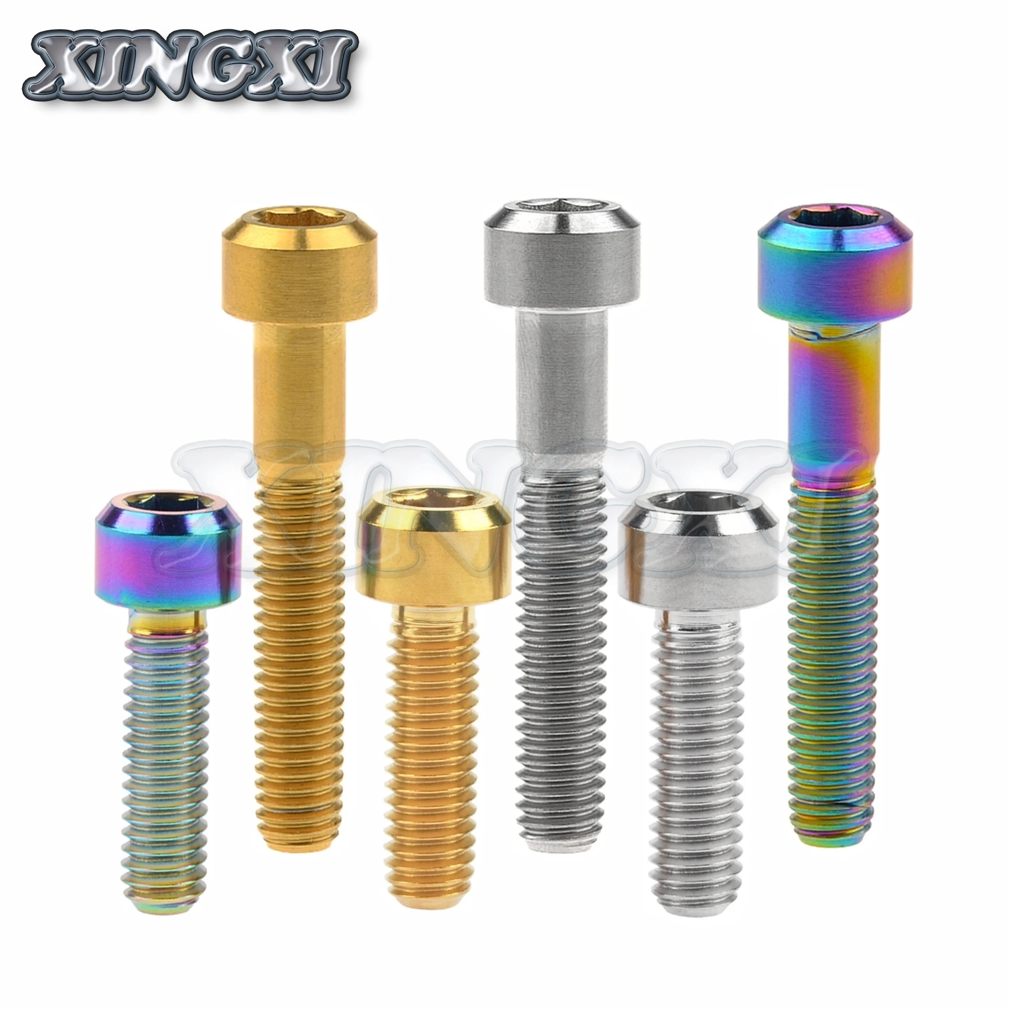 Xingxi Titanium Bolt M6X20 35mm Allen Wrench for Bicycle And Motorcycle Fastening Screw