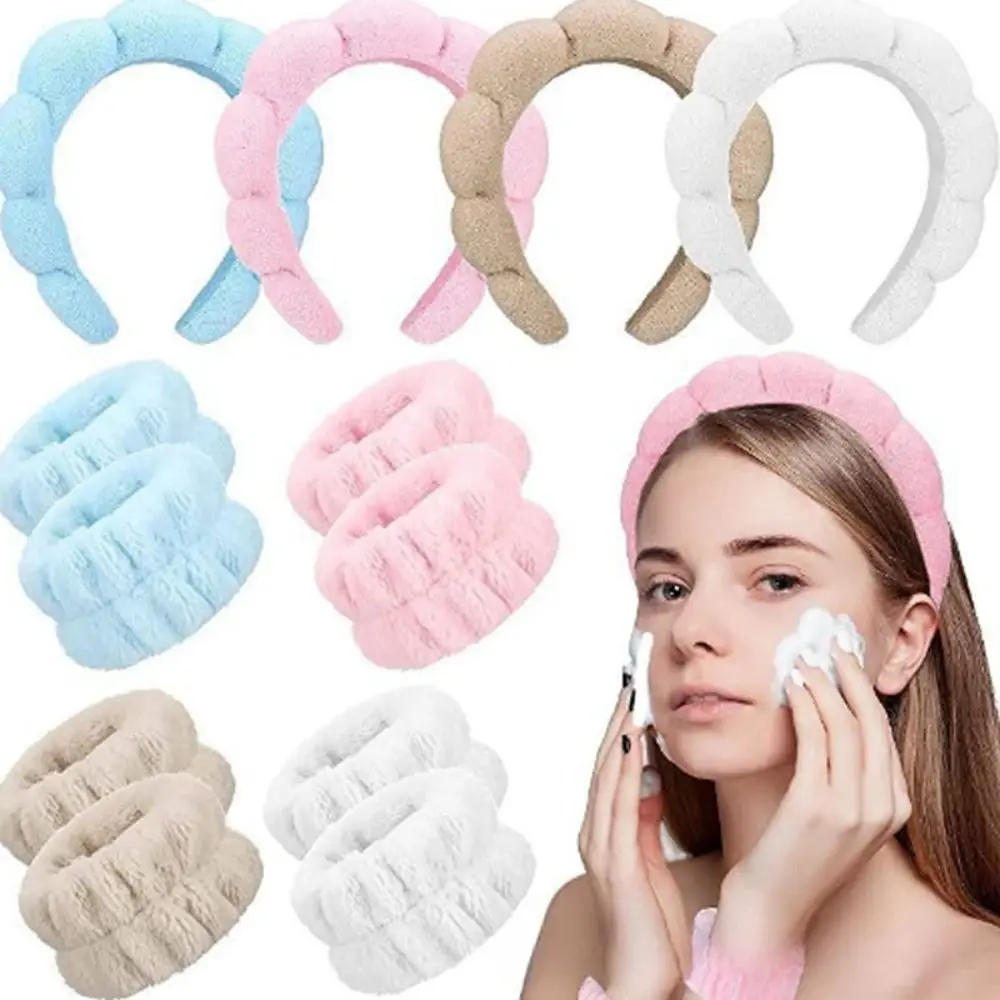 Durable Luxurious Wrist Bands Water Absorbent Non-Slip Head Band Soft Elastic Wrist Towels Wpmen