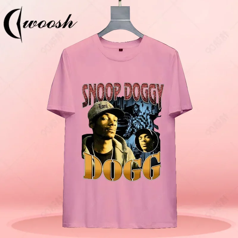 New Fashion Snoop Dogg Kids T-Shirt Hip Hop Graphic Printed Streetwear Boys and Girls Short Sleeve T-Shirt Fashion Top