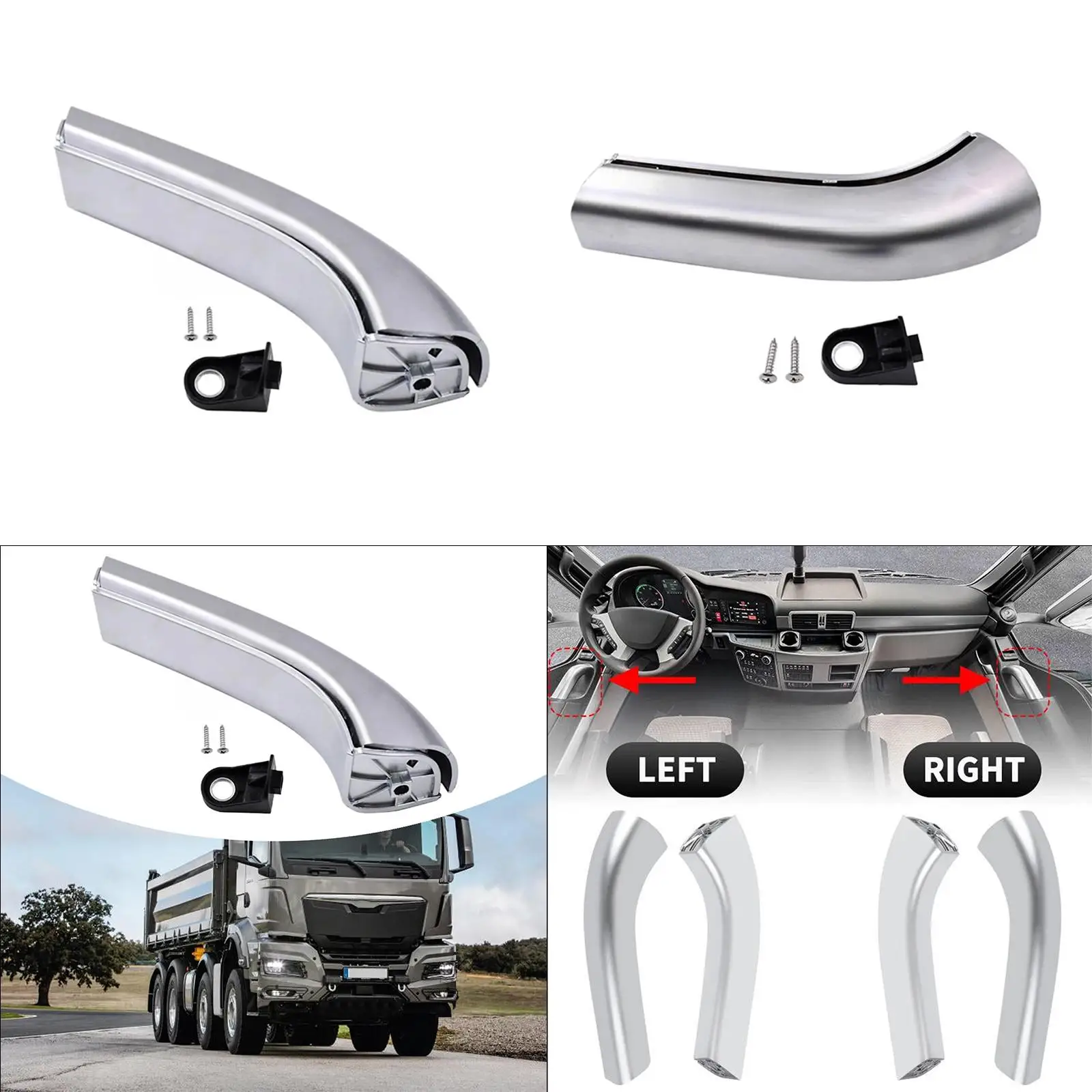 Truck Interior Door Handle Accessory Sturdy Easy to Install Durability Spare