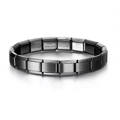 For Women Men Italian Charm Link 9mm Width Silver Gold Color Stainless Steel Bracelets on Hand DIY Making Jewelry Wholesale - Image 19