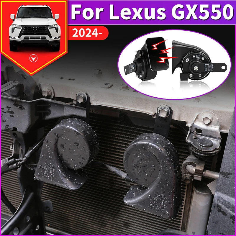 For 2024  Lexus GX550 Snail Horn Tweeter GX 550 Exterior Upgrade Modification Accessories body kit Tuning