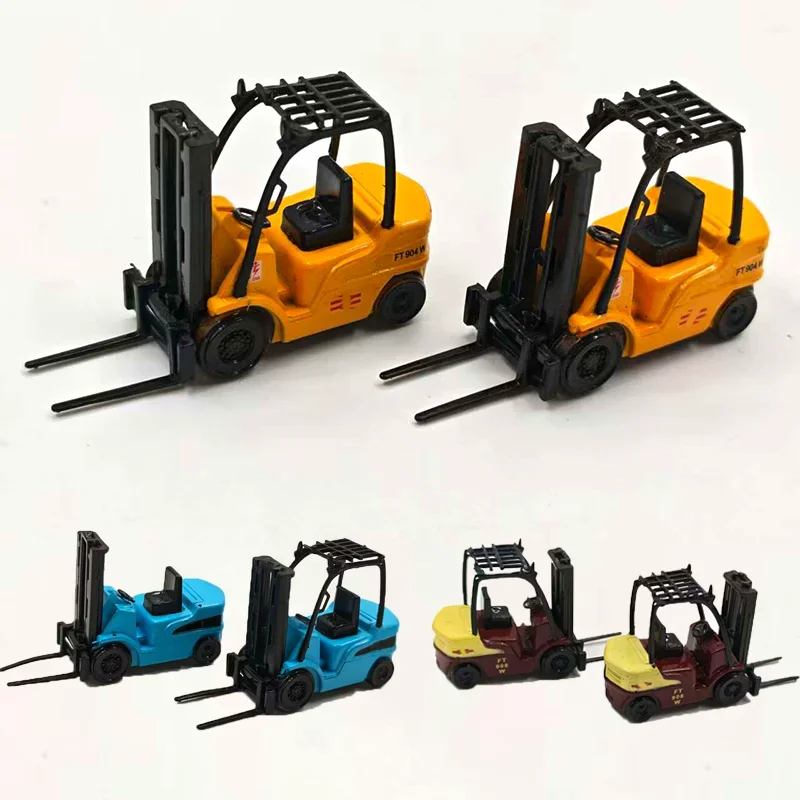 

Модели B-T 1:76: Серия пластиковых миниатюрных погрузчиков, подарочные игрушки, статичные сценические украшения, имитационные пластиковые модели