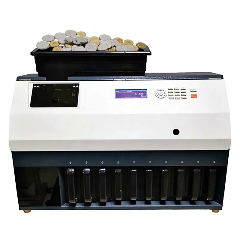 CS-910 Digital Coin Counter With Electronic Coin Sorter Connect Computer And Printer Coin Counting Machine Malaysia