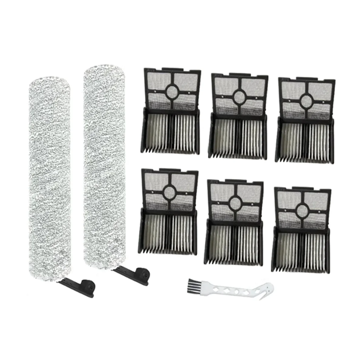 Compatible for M12 / M12 Pro Vacuum Cleaner Replacement Spare Parts Accessories Roller Brush Hepa Filter