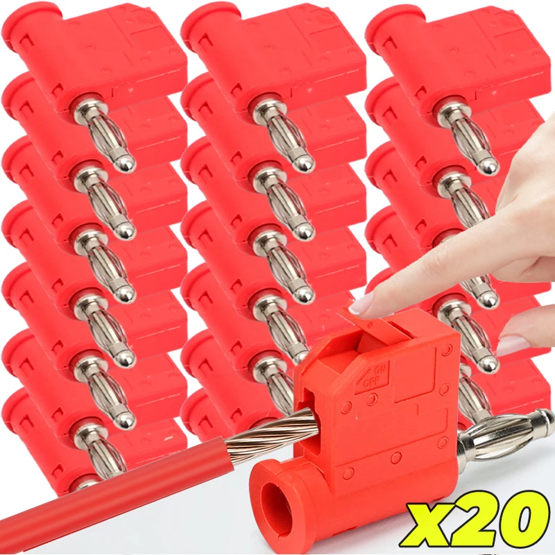 

Разъемы для проводов Разъемы для быстрых электрических кабелей Разъемы для испытаний мощности Разъем для инструментов Аудиодинамики Разъем типа «банан» Расходные материалы для подключения