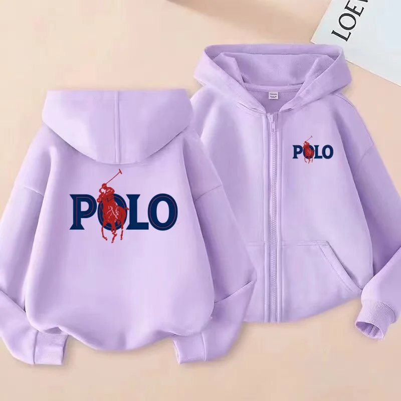 Kindersportbekleidung, lockere Sportjacken, für Jungen und Mädchen im Alter von 3 bis 12 Jahren, Sportbekleidung mit Reißverschluss und Kapuzenpullover für Teenager – Detail 15