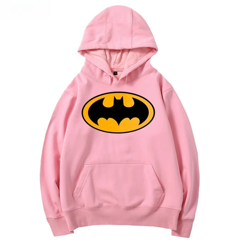 سترة باتمان للرجال بغطاء للرأس عصرية مارفل سوبرمان بأكمام طويلة وفضفاضة وغير رسمية ومتعددة الاستخدامات