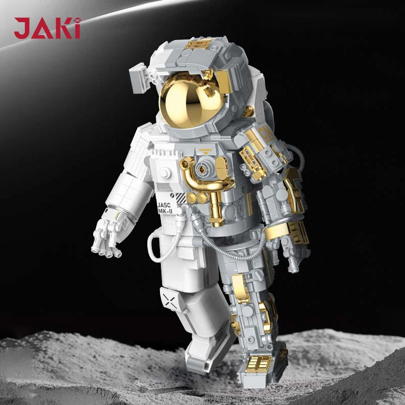 

City Space Astronaut MOC Bricks Set Model Exploring Astronaut Model Action Figures Spaceman Building Blocks Collections for Men