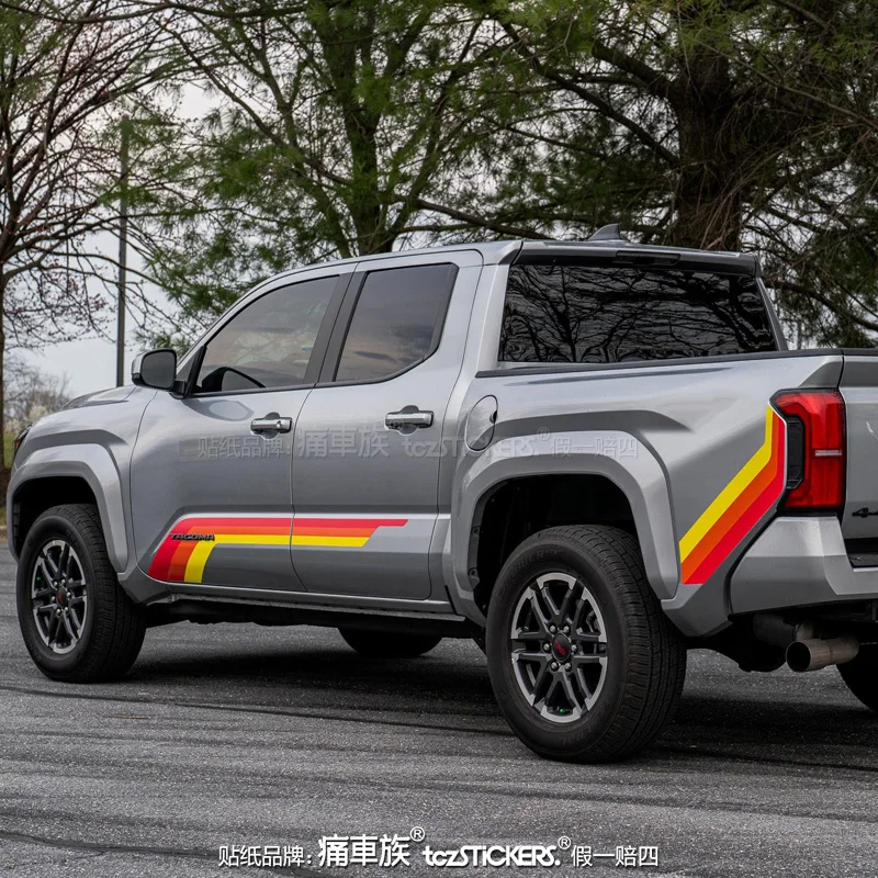 

Автомобильная наклейка, виниловая наклейка для Toyota Tacoma, спортивное украшение, аксессуары из пленки на заказ