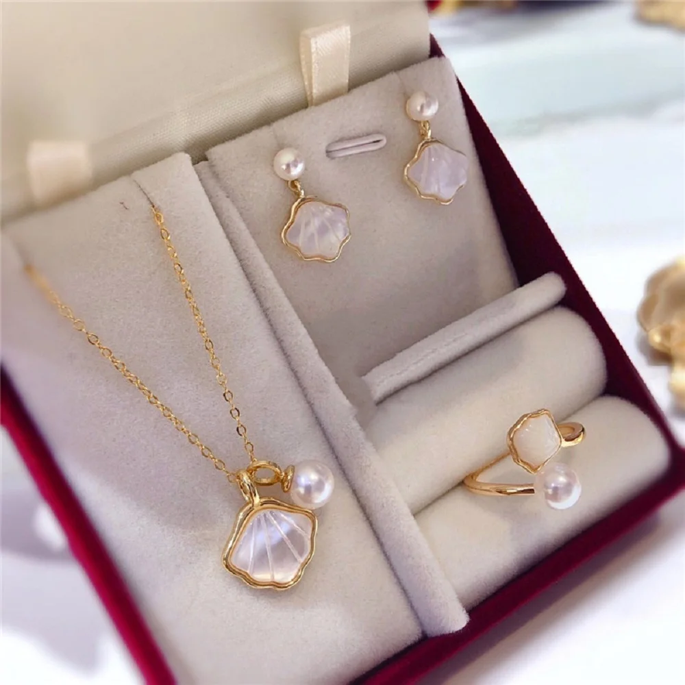 18k-gold-plated-shell-pendant-ring-earring-three-piece-set-aaaa7-8mm-natural-south-sea-pearl-18inch