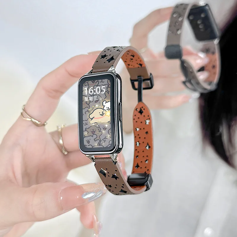 Correa magnética para reloj inteligente Huawei band 9, pulsera deportiva para hombre y mujer, 8/7/6