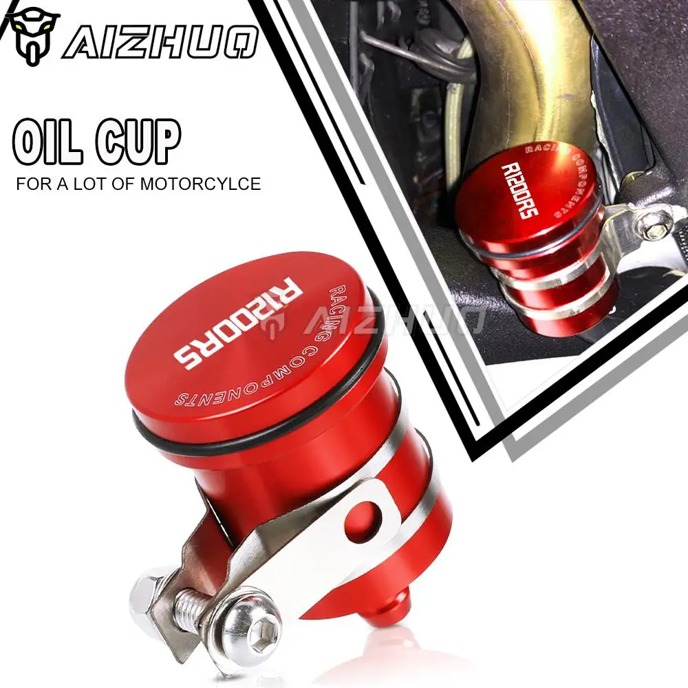 

Brake Fluid Reservoir Clutch Cylinder Tank Oil Fluid Cup Universal Motorcycle Accessories FOR BMW R1200RS R1200 RS RT SE R1200R