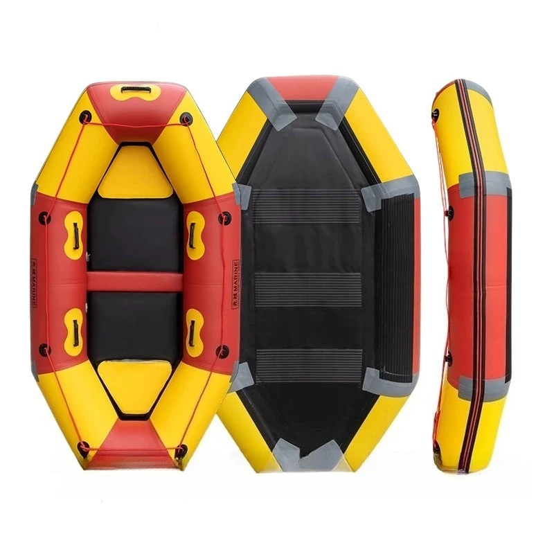 

Утолщенная надувная плотная лодка из ПВХ длиной 2,4 м/3 м/3,6 м, емкость для 2-4 человек и 2 воздушные камеры для речного рафтинга, семейных развлечений