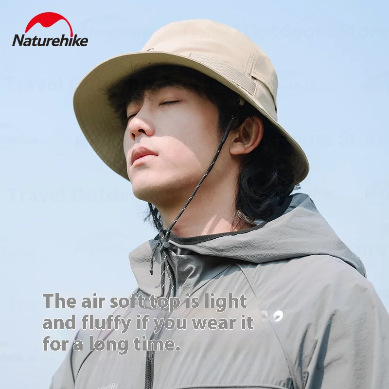 

Дышащая рыбацкая шляпа Naturehike UPF50+ — крутая защита от солнца для кемпинга, пешего туризма, рыбалки и скалолазания — легкая и тонкая унисекс