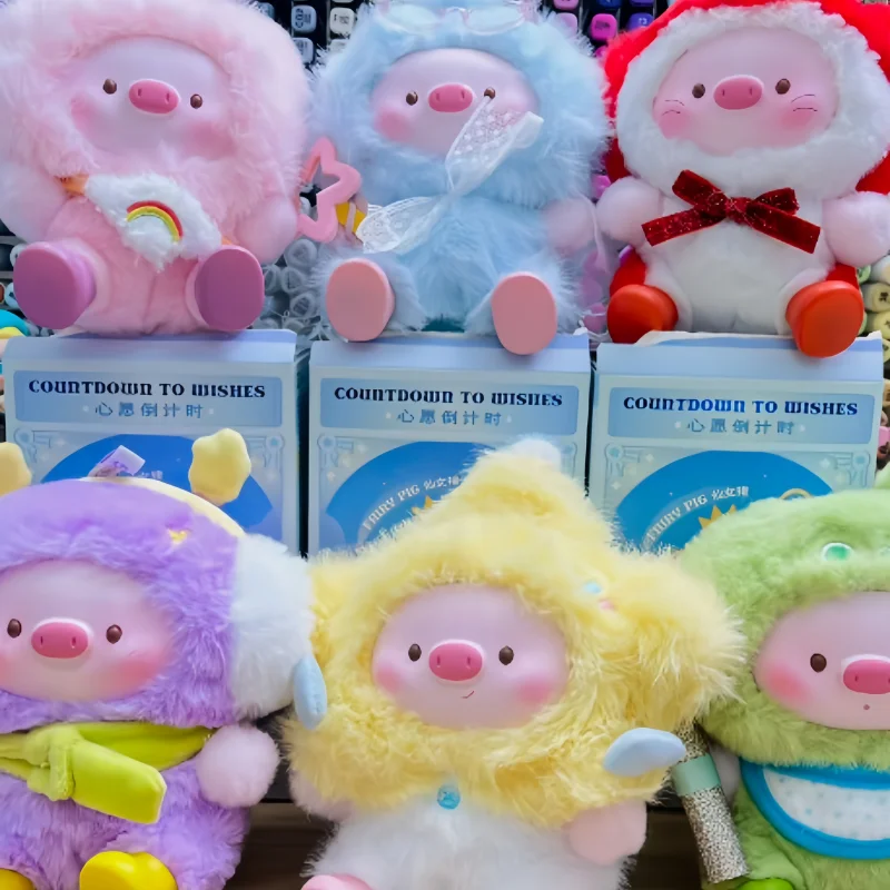 Neue echte Geegeepig Countdown To Wishes Blind Box schöne Taschenanhänger trendiges Spielzeug Geegeepig Mystery Box als Sammlerspielzeuggeschenk