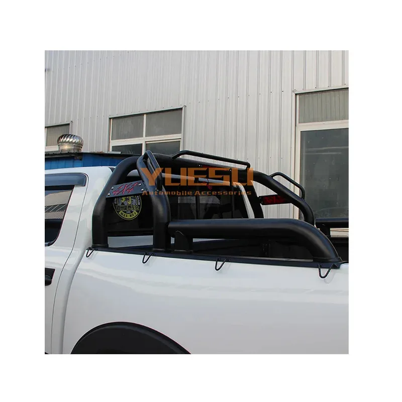 

Universal Truck Bed Roll Bar, Adjustable Bed Frame Stainless Steel Sport for Pickup Trucks, F-150/ranger