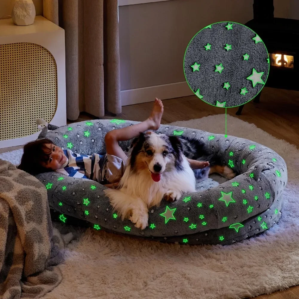 Human Dog Bed for Kids, 55