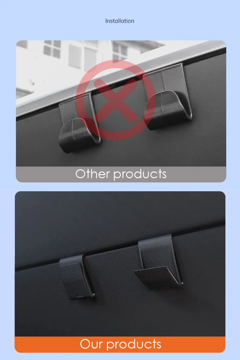 Für Tesla Model Y Juniper Zubehör 2025 2026 Handschuhfach Versteckter Haken Clip-Haken für Tesla Model Y Juniper Zubehör – Detail 2