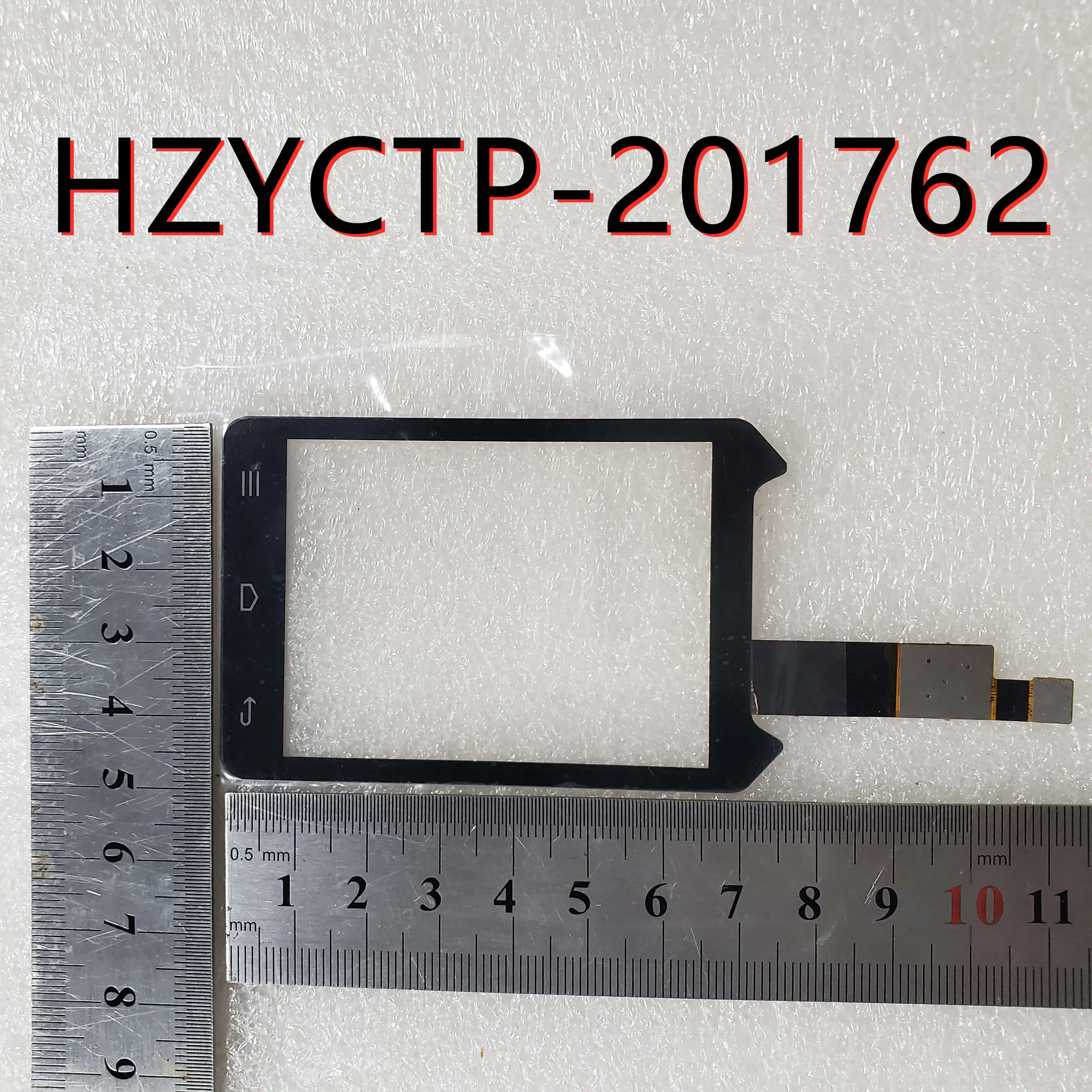 

New touch screen black P/N HZYCTP-201762 touch screen panel repair and replacement parts