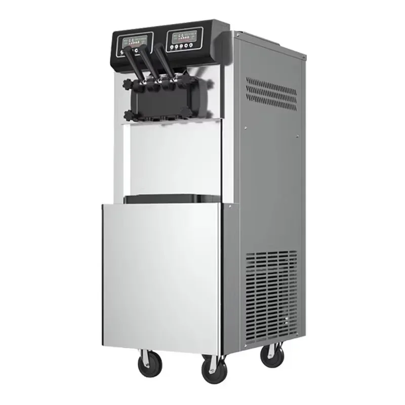 Business Ice Cream Machine Manufacturer Lowest Price Commercial Soft Roll Ice Cream Waffle Cone Maker