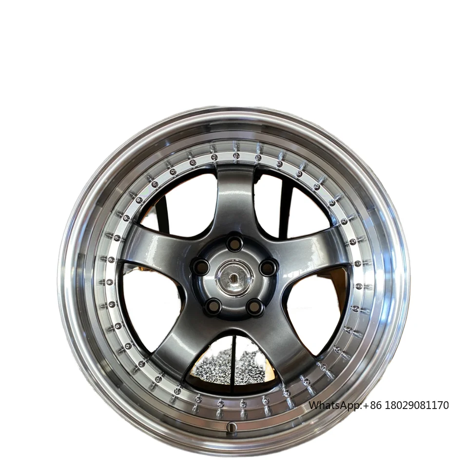 

New 18\"-19\" Inch work Wheels for Honda BMW Toyota Machined Lip Rims 5X114.3 PCD Spoke Design Passes Passenger Car Standards