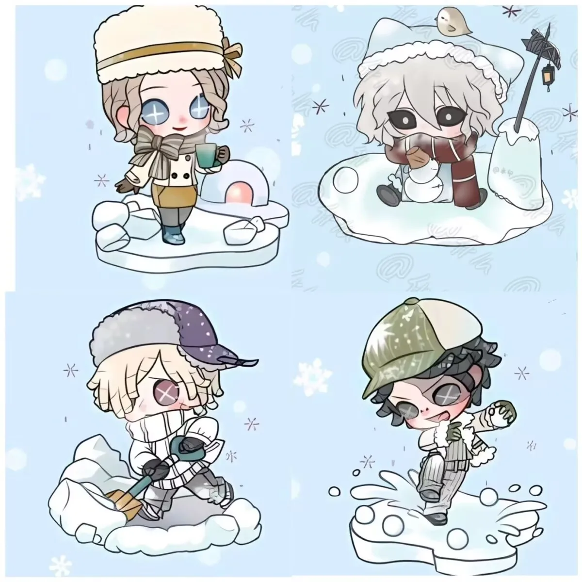 

«Долочность V, Ice and Snow Master Snow Festival» Зимняя вывеска «Tomb Keeper, Explorer, Night Watchman», стоячая вывеска