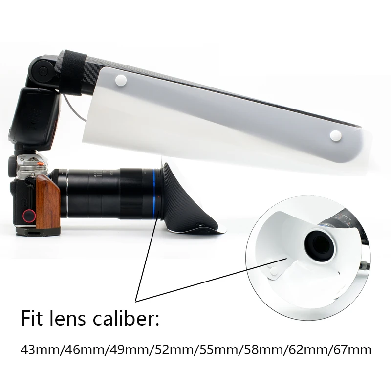 New Macro Photography Tools Universal Flash Speedlite Diffuser Softbox for Macro Plants Insect Jewelry Food Photography