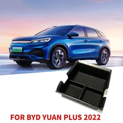 For BYD Atto 3 Yuan Plus 22-23 Years Car Center Console Storage Box Armrest Box Storage Tray byd act 3 Car Accessories