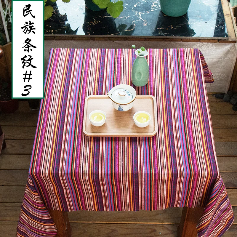 50x150cm Ethnic Style Cotton Linen Retro Bohemia fabric DIY Handmade Textile Sewing Patchwork For Bags Clothes Sofa Table cloth