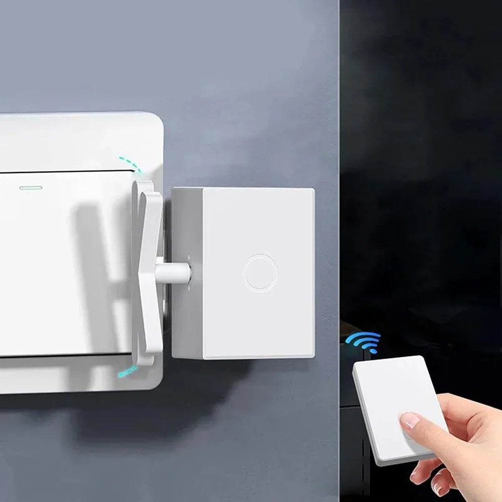 

Lazy Person's Light Switch No Wiring Required Wireless Light Switch Controls 10-20 Meters, For Lamps, Fans Other Appliances