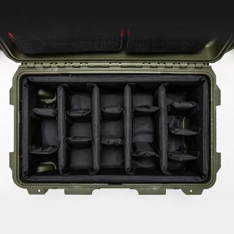 Aangepaste Plastic Flightcase 212x Schokbestendige Waterdichte Hardshell Cameralensbeschermhoes, Gewatteerd Schot