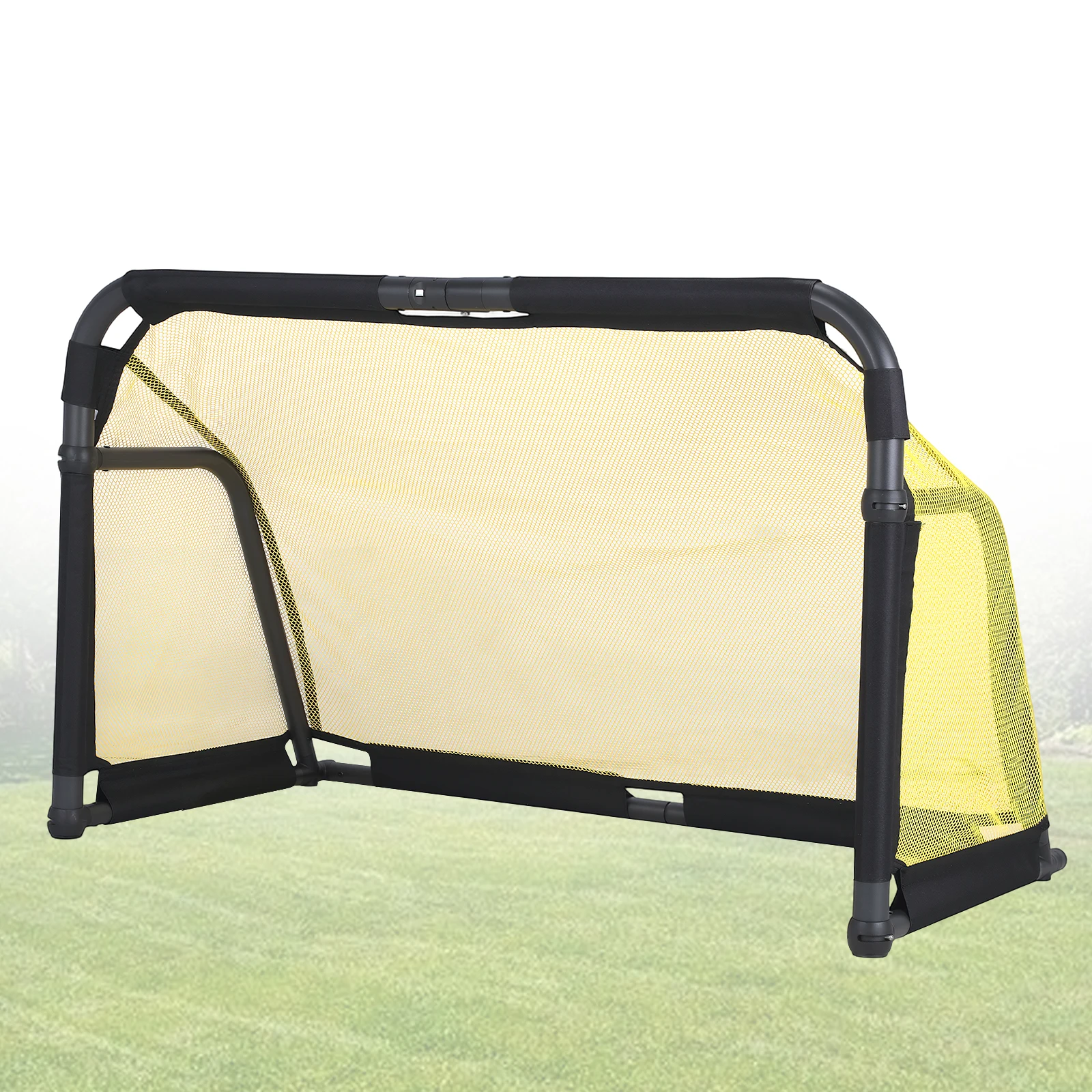 

Folding Soccer Goal Aluminum Alloy Football Goal Portable Foldable Football Net Goal Football Training Accessories 4x2.5/5x3 FT