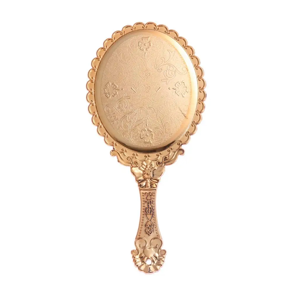 Beauty Makeup Mirrors Dresser Mirror Oval-Shape Vintage Handheld Mirror Vanity Mirror