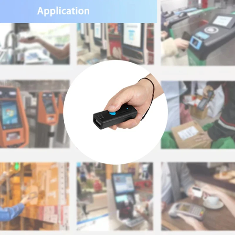 3 IN 1 Wireless BT Version 5.0 Barcode Reader Small Pocket Scanner Devices Uploading to tablet on Phone Computer POS machine