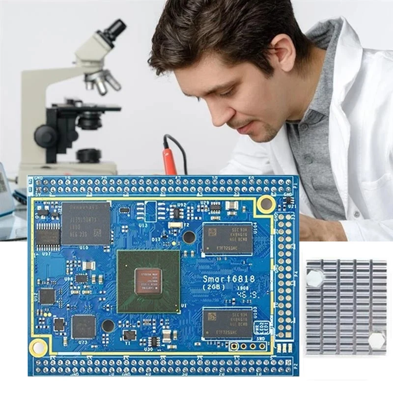 Smart6818 Core Board+Heat Sink S5P6818 Cortex-A53 Eight Core Learning Development Board