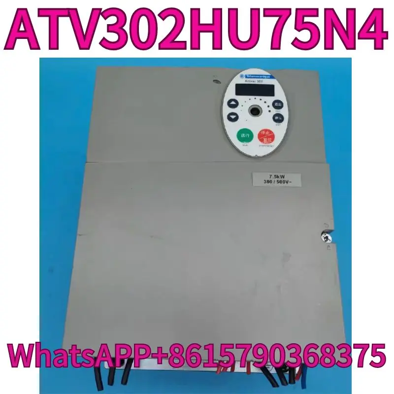 

Used frequency converter ATV302HU75N4 7.5KW